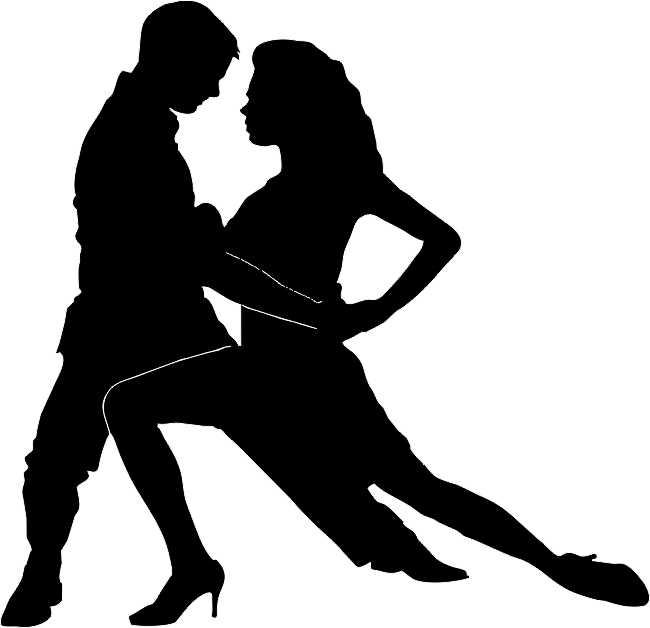 Wandtattoo TanzPaar Tango www.melisfolienwerkstatt.de